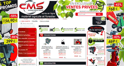 Desktop Screenshot of boutique.cms-constructeur.fr