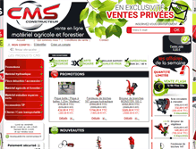 Tablet Screenshot of boutique.cms-constructeur.fr